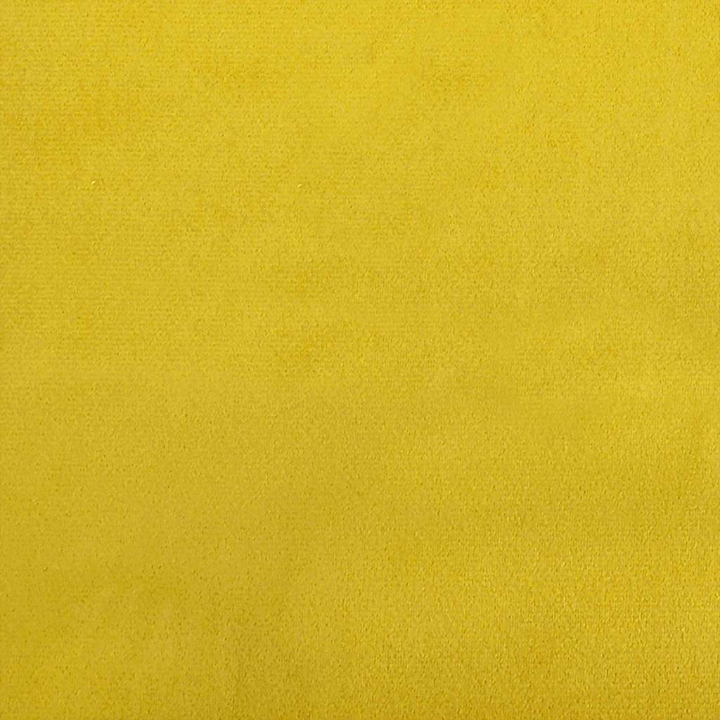 Cuscino per Schiena Giallo 200 x 24 x 50 cm Velluto