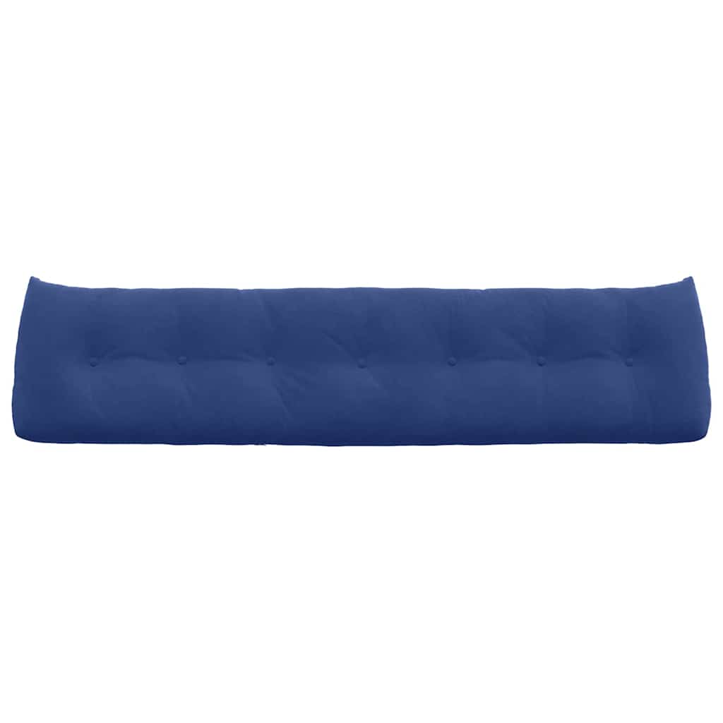 Cuscino per Schiena Blu Polizia 200 x 24 x 50 cm Velluto