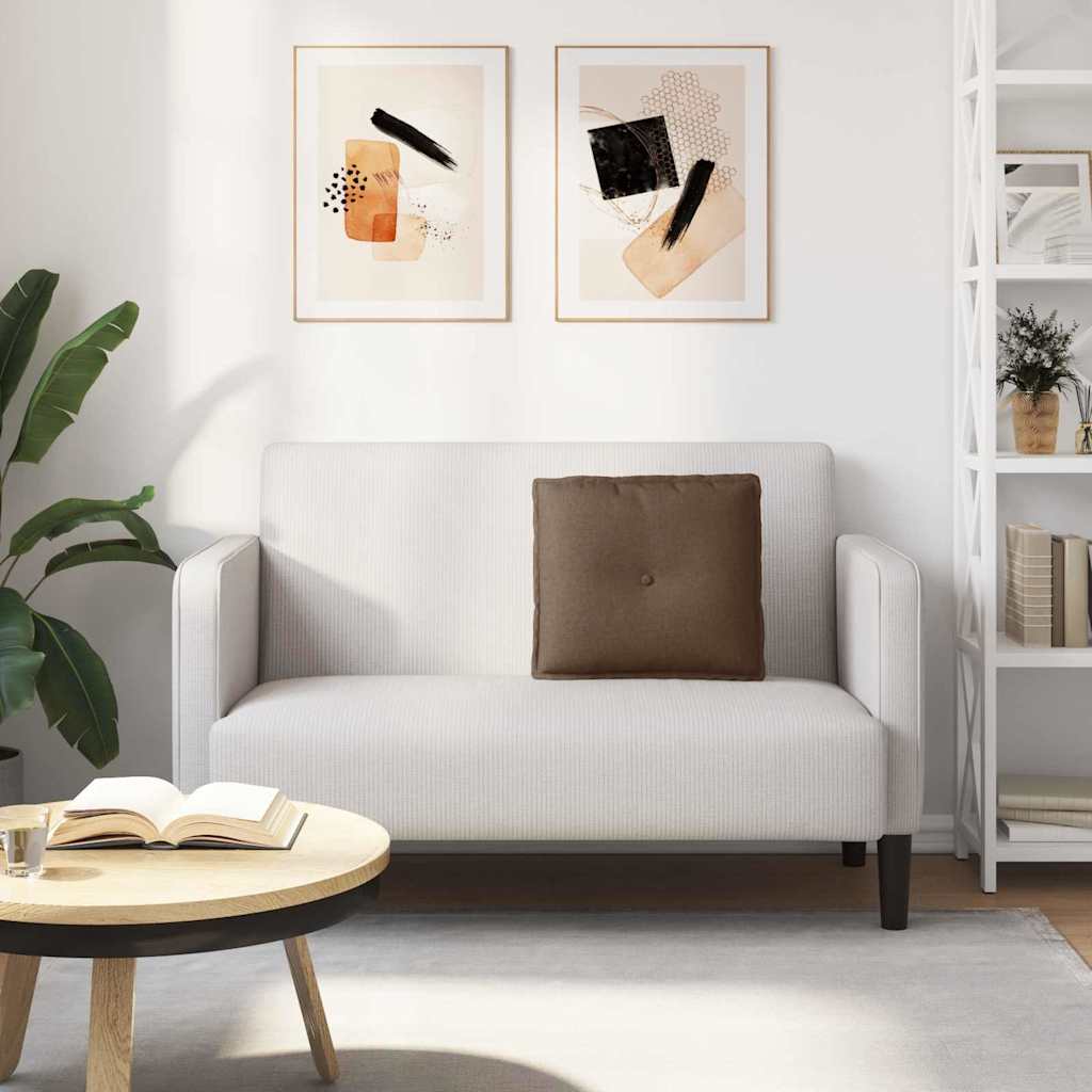 Cuscino per Schiena Marrone 50 x 19 x 45 cm Tessuto