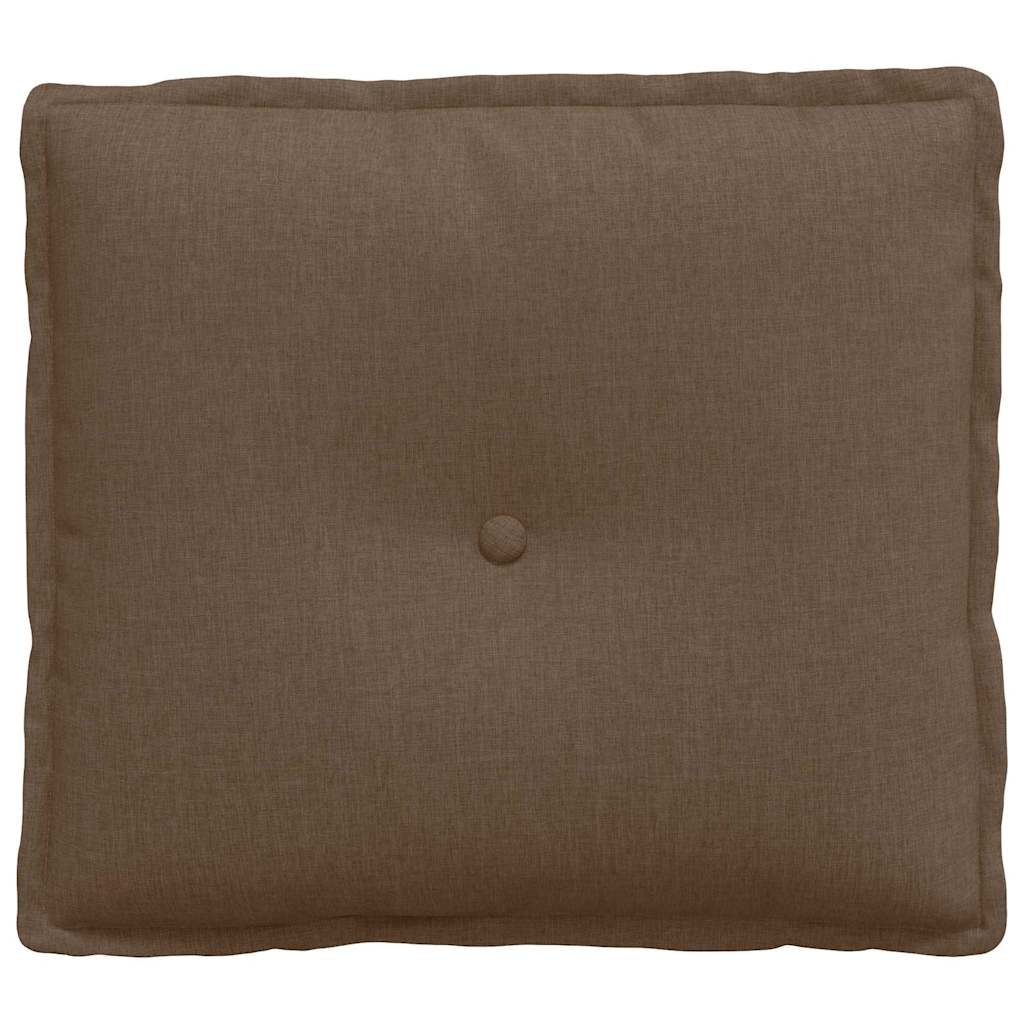 Cuscino per Schiena Marrone 50 x 19 x 45 cm Tessuto
