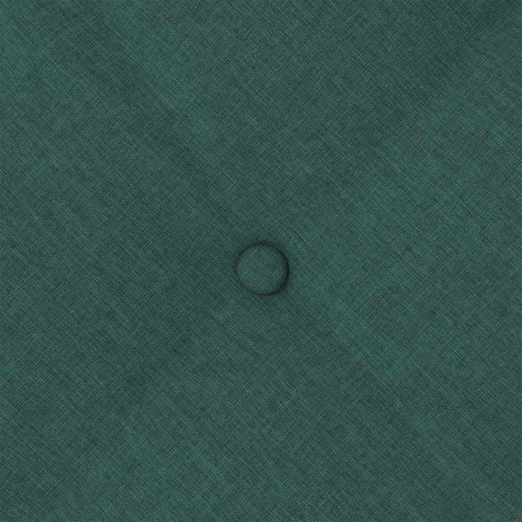 Cuscino per Schiena Verde Scuro 50 x 19 x 45 cm Tessuto