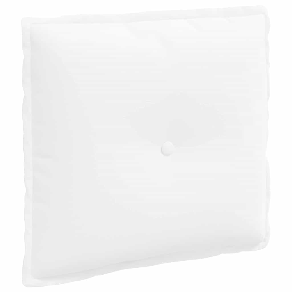 Cuscino per Schiena Bianco 50 x 19 x 45 cm Tessuto