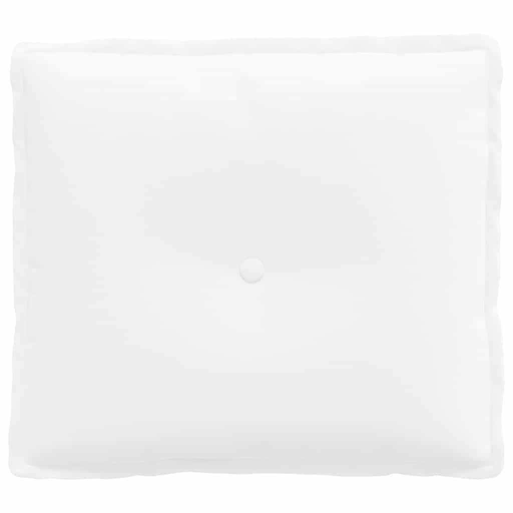 Cuscino per Schiena Bianco 50 x 19 x 45 cm Tessuto