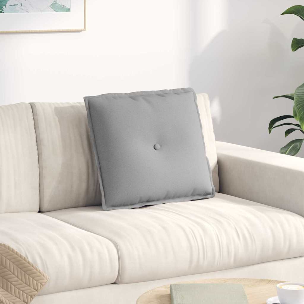Cuscino per Schiena Grigio Nuvola 50 x 19 x 45 cm Tessuto