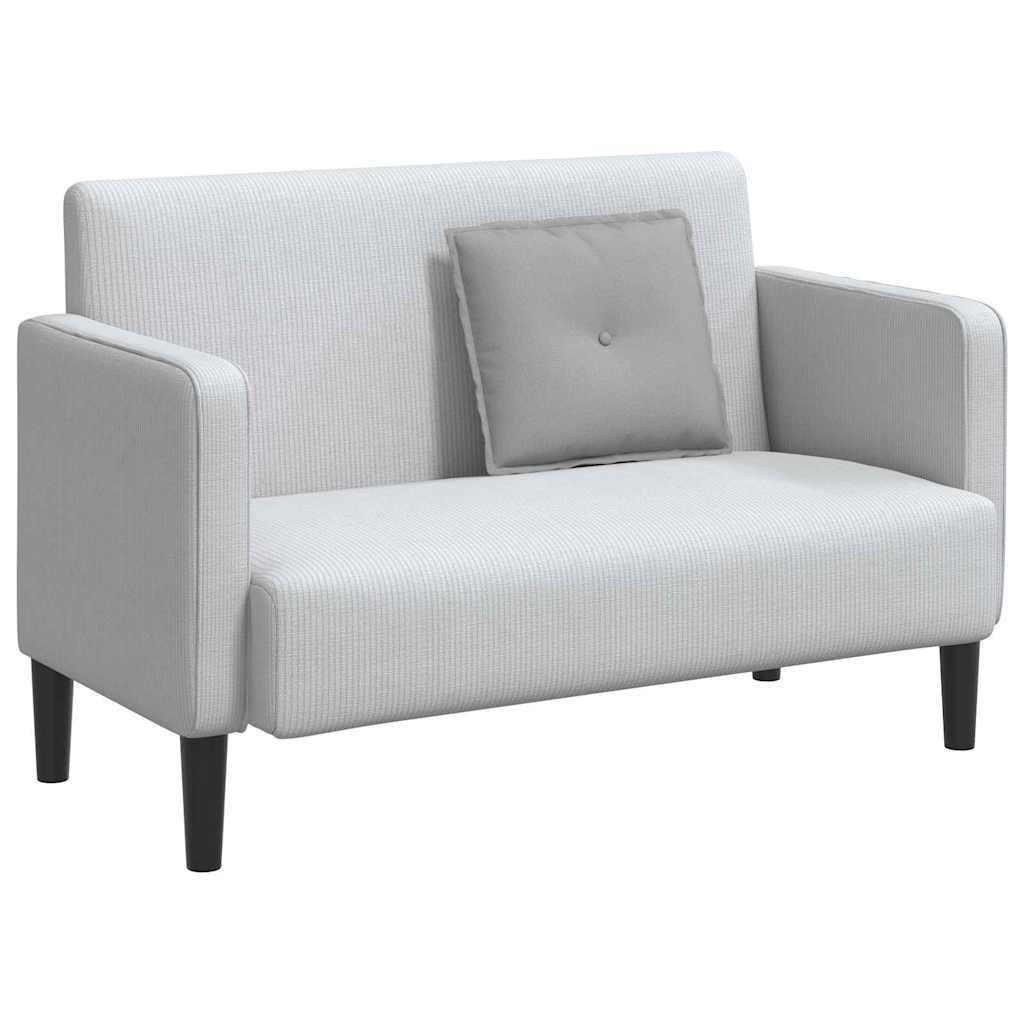Cuscino per Schiena Grigio Nuvola 50 x 19 x 45 cm Tessuto