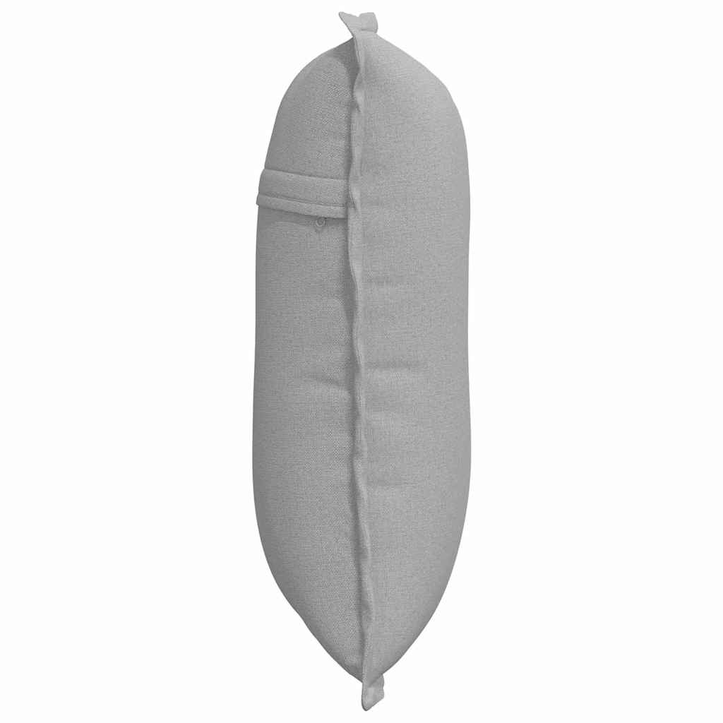 Cuscino per Schiena Grigio Nuvola 50 x 19 x 45 cm Tessuto