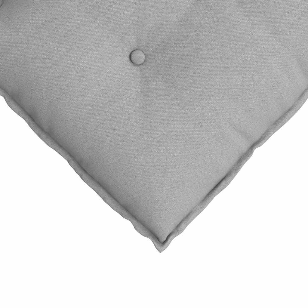 Cuscino per Schiena Grigio Nuvola 50 x 19 x 45 cm Tessuto