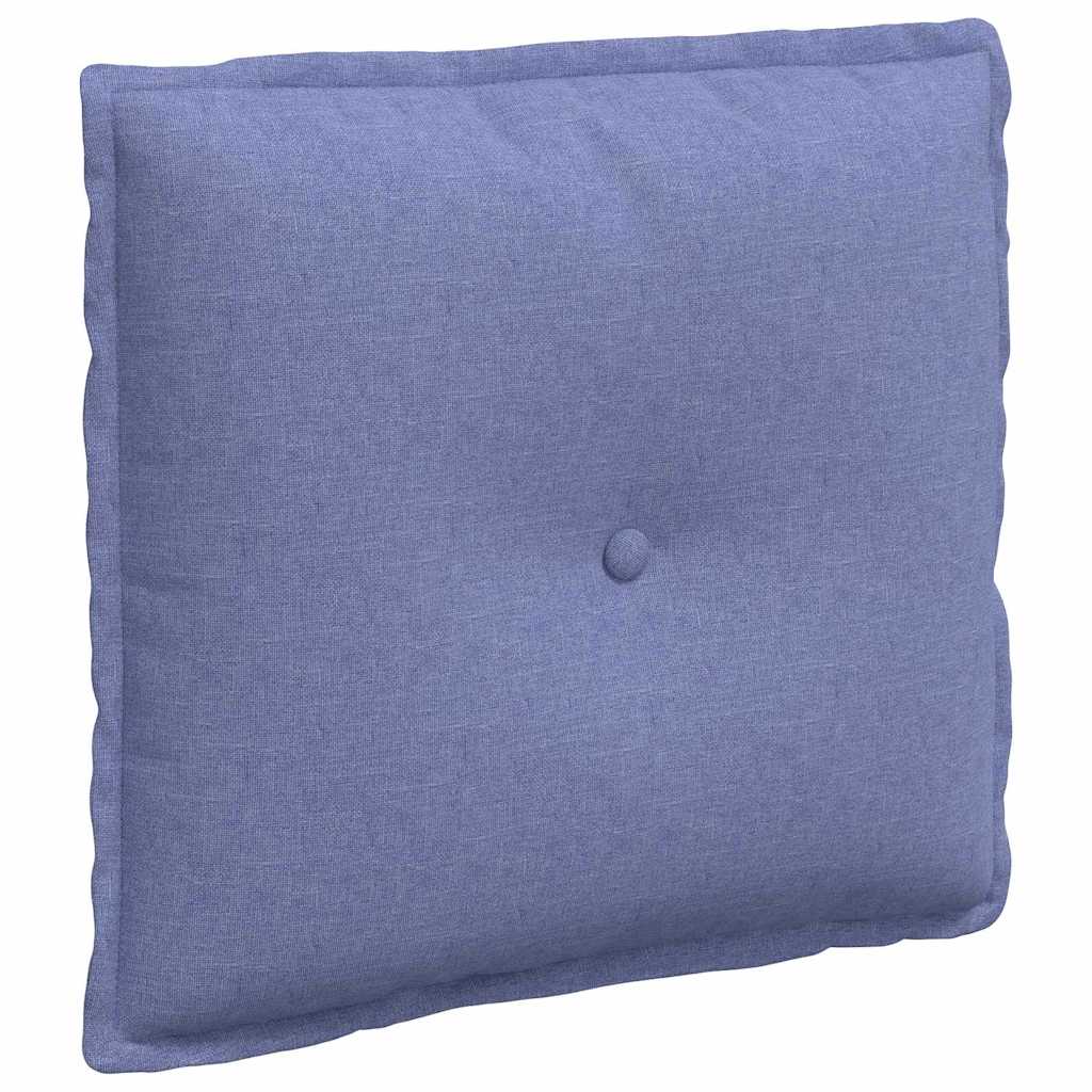 Cuscino per Schiena Blu jeans 50 x 19 x 45 cm Tessuto