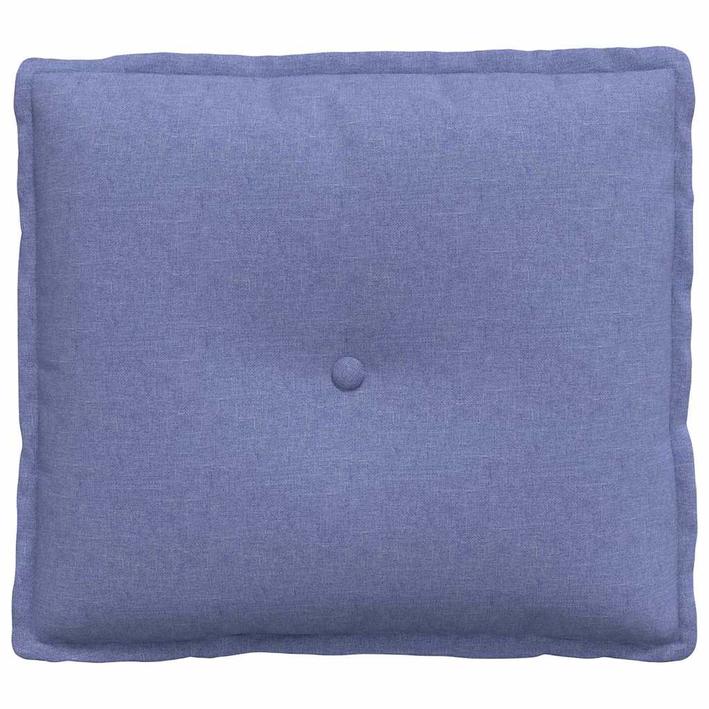Cuscino per Schiena Blu jeans 50 x 19 x 45 cm Tessuto