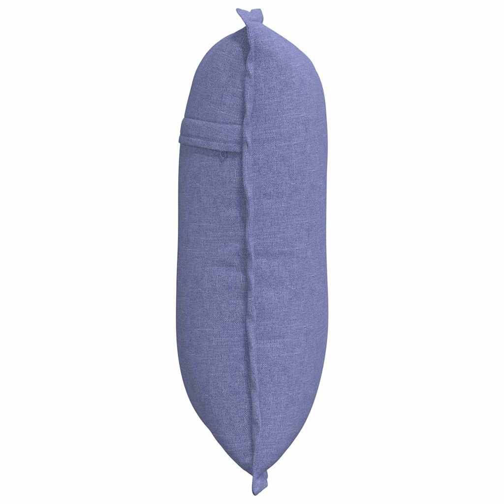 Cuscino per Schiena Blu jeans 50 x 19 x 45 cm Tessuto