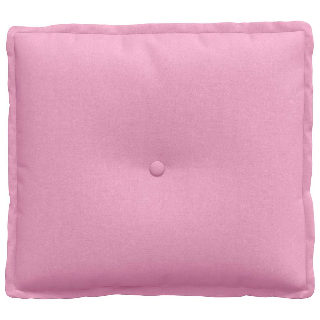Cuscino per Schiena Rosa 50 x 19 x 45 cm Tessuto