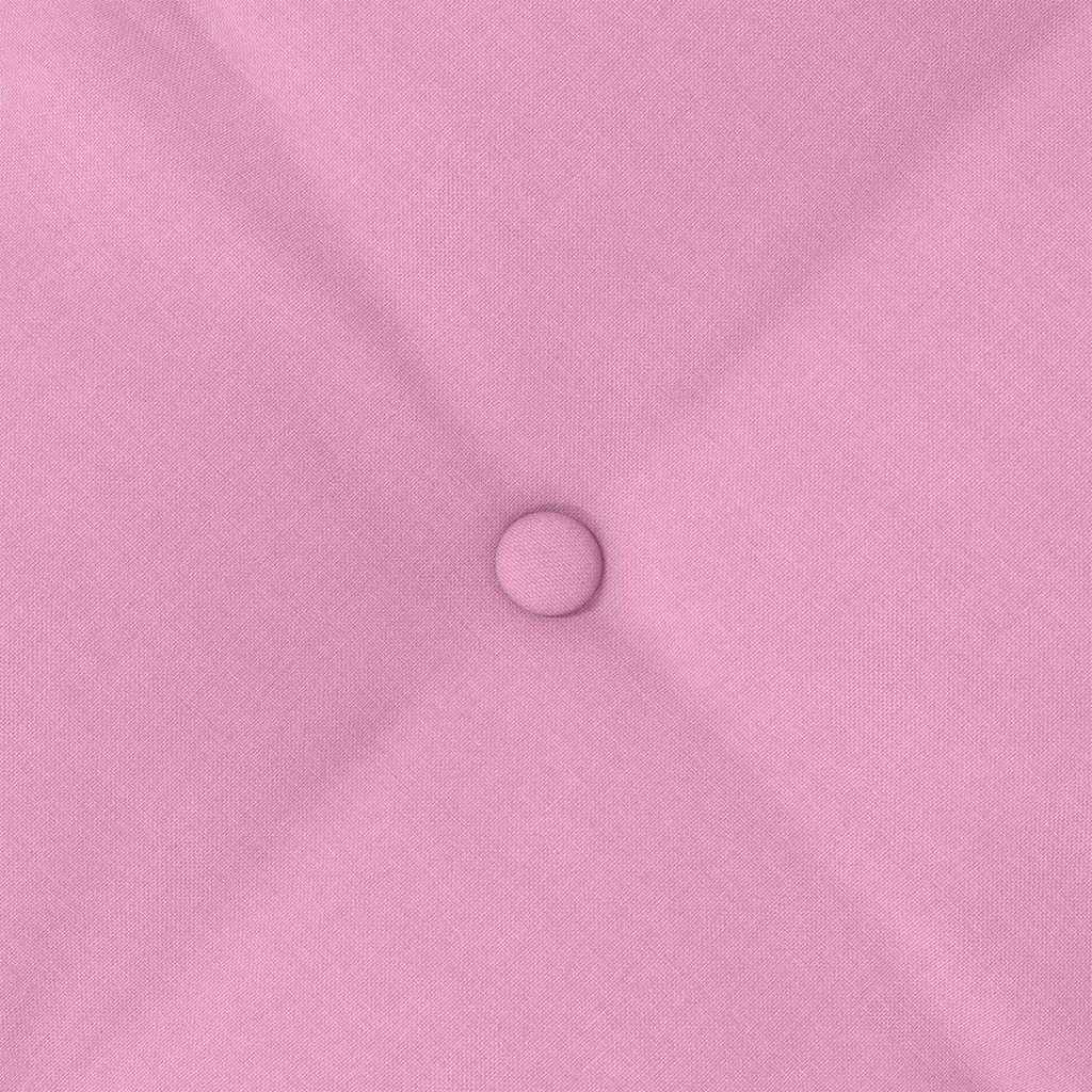 Cuscino per Schiena Rosa 50 x 19 x 45 cm Tessuto