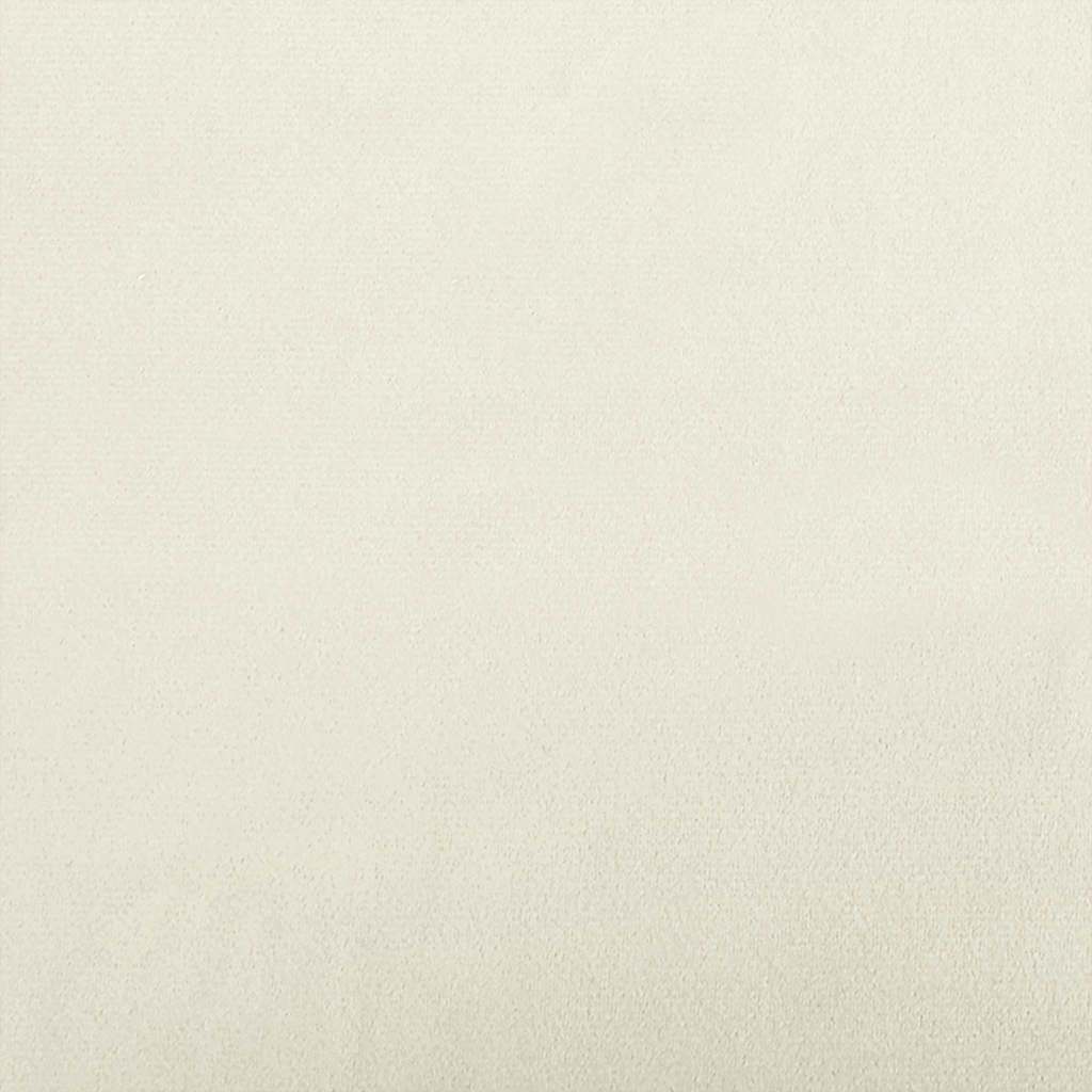 Cuscino per Schiena Crema 50 x 45 cm Tessuto in Cords