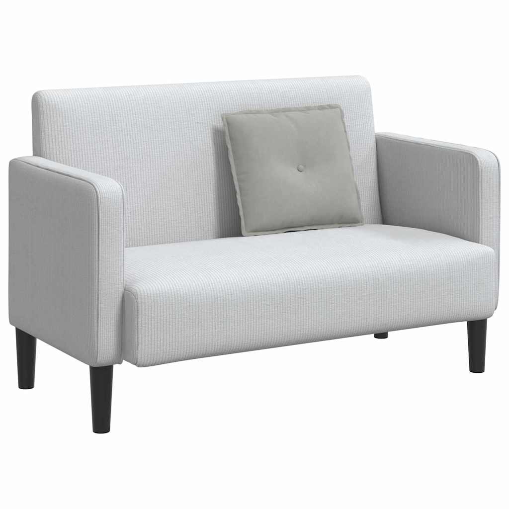 Cuscino per Schiena Grigio Chiaro 50 x 45 cm