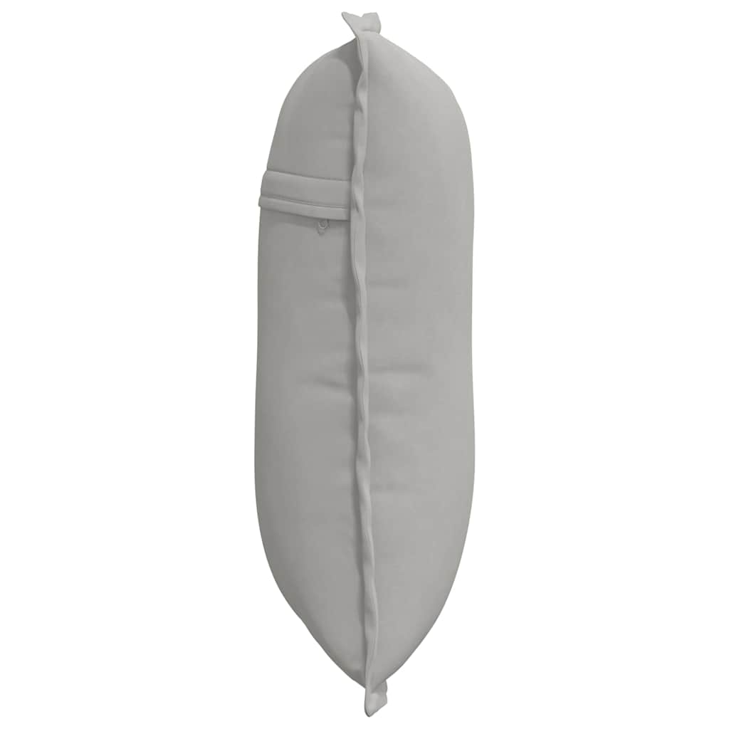 Cuscino per Schiena Grigio Chiaro 50 x 45 cm