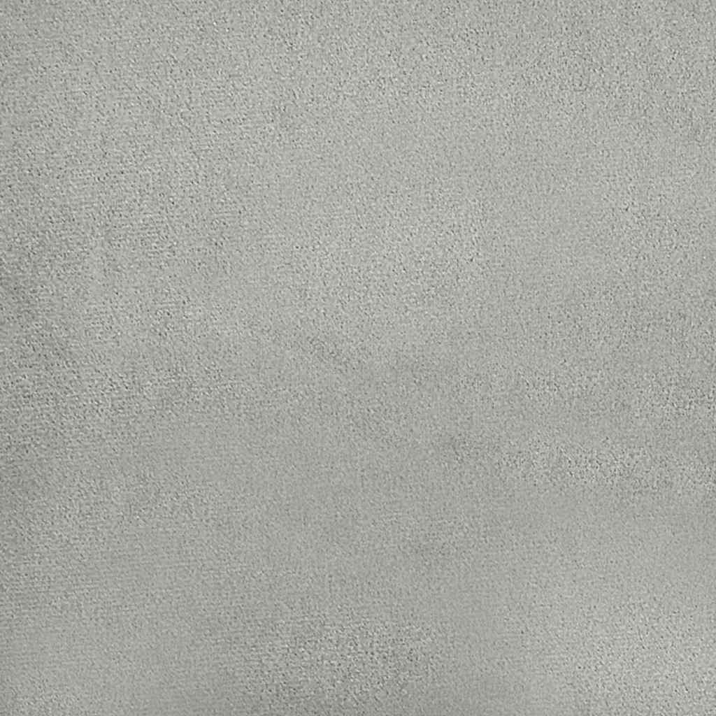 Cuscino per Schiena Grigio Chiaro 50 x 45 cm
