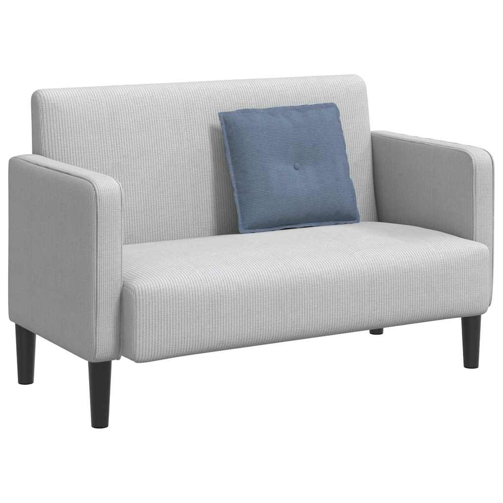 Cuscino per Schiena Blu 50 x 45 cm Tessuto in Cords