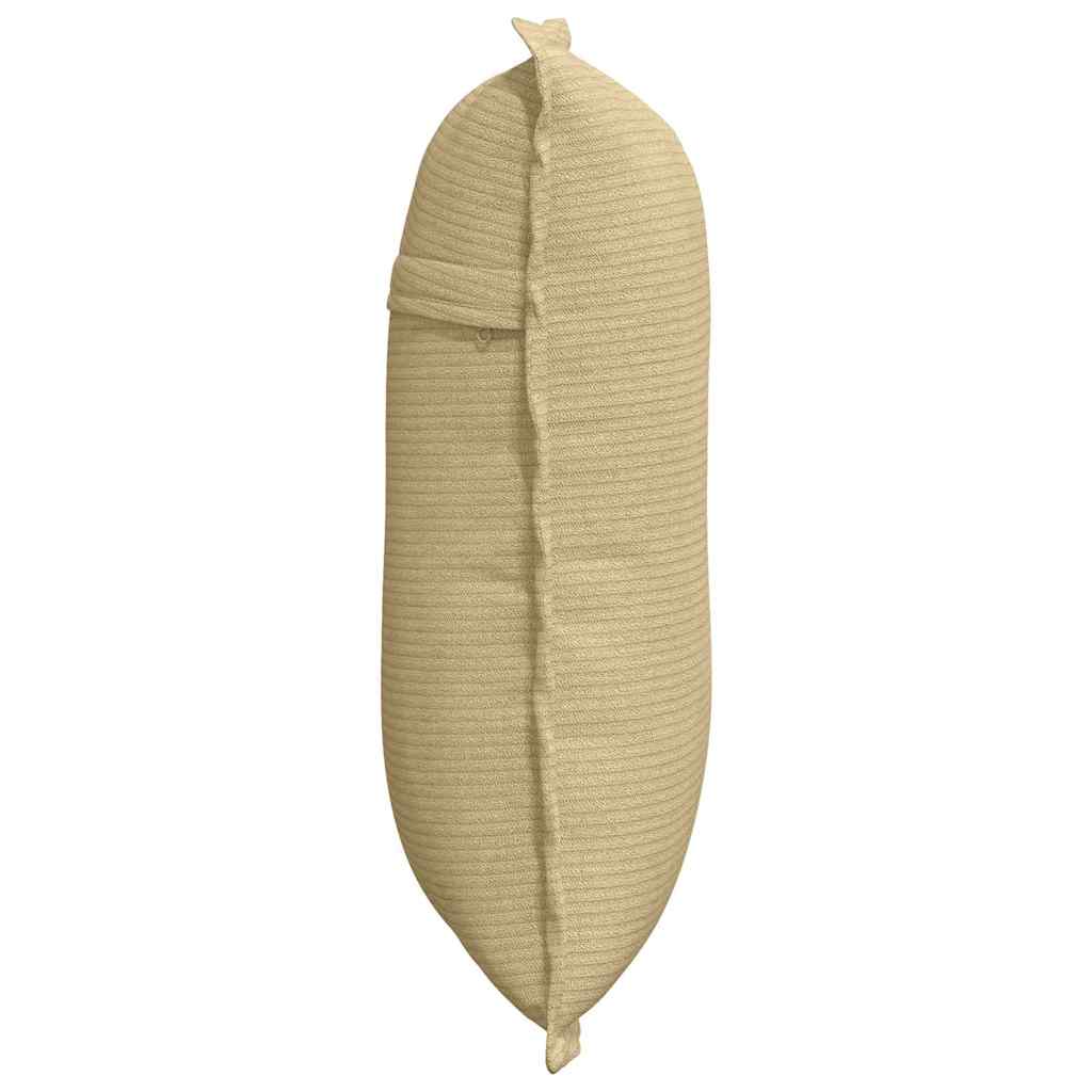 Cuscino per Schiena Grigio Verde 50 x 45 cm Tessuto in Cords