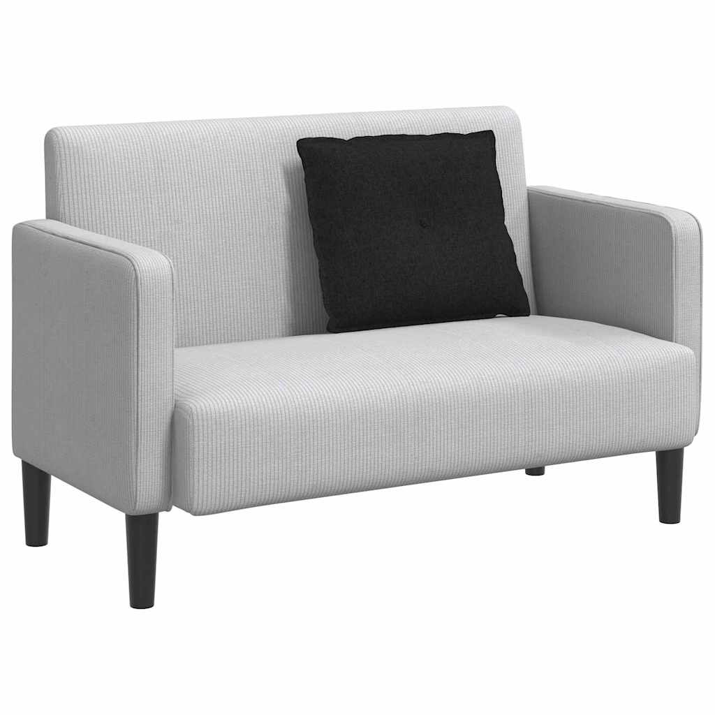 Cuscino per Schiena Nero 60 x 19 x 50 cm Tessuto