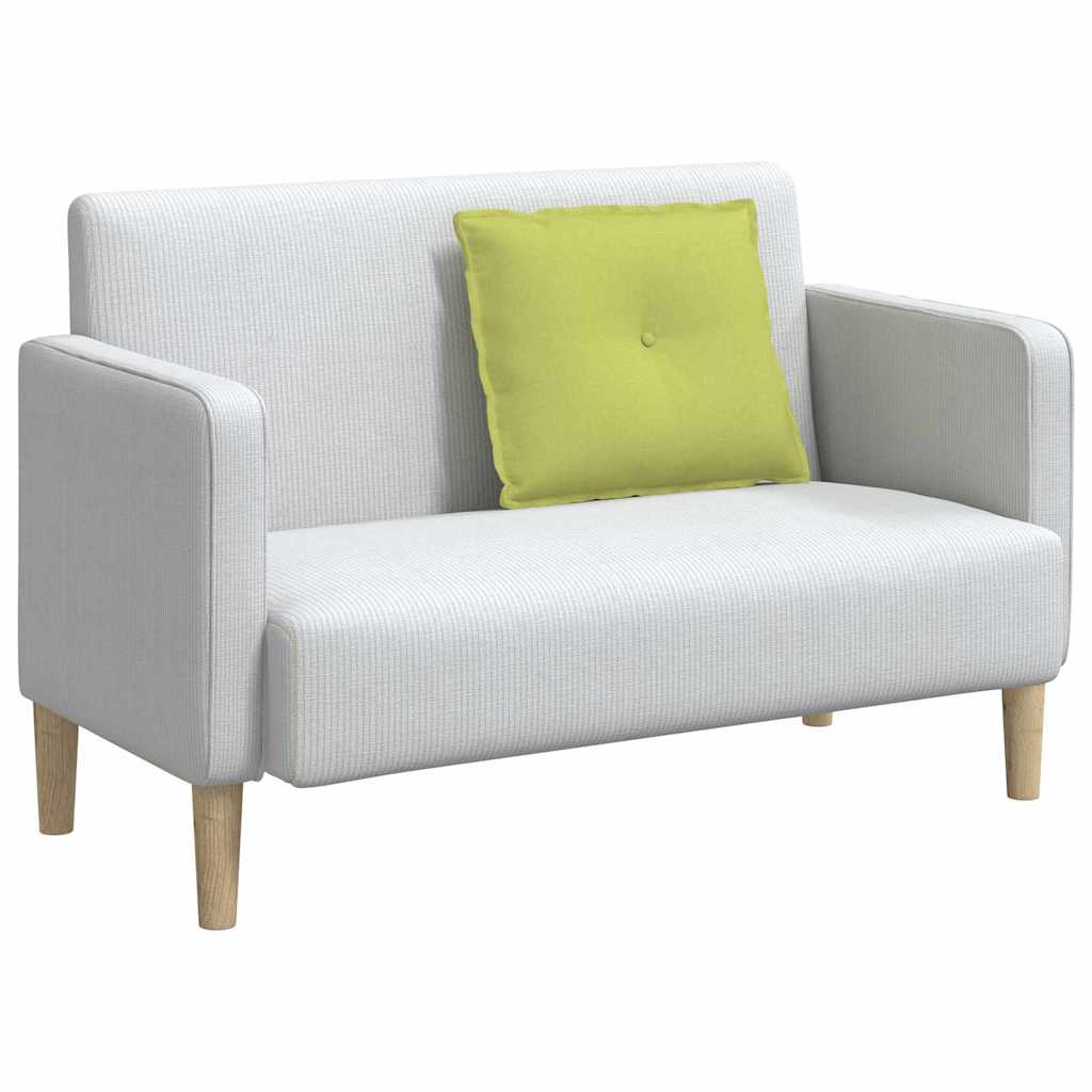 Cuscino per Schiena Verde chiaro 60 x 19 x 50 cm Tessuto