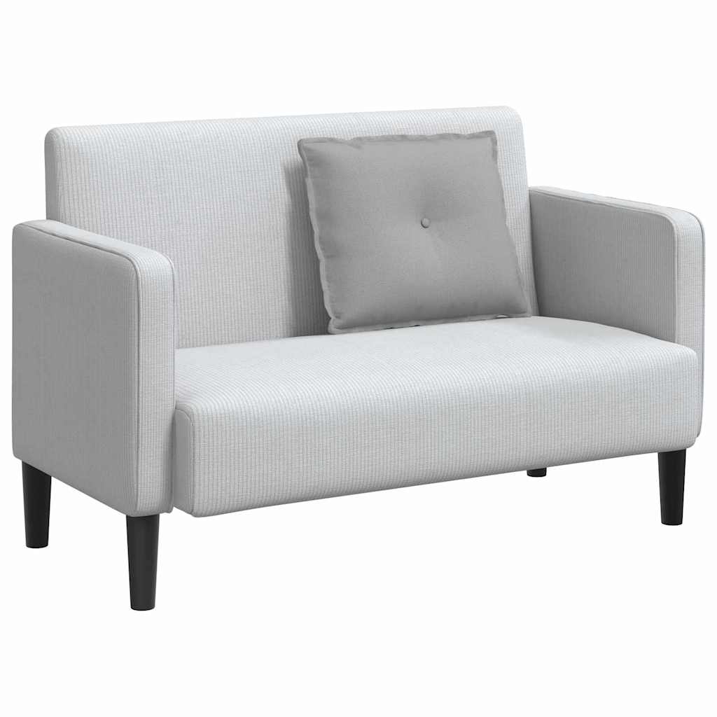 Cuscino per Schiena Grigio Nuvola 60 x 19 x 50 cm Tessuto