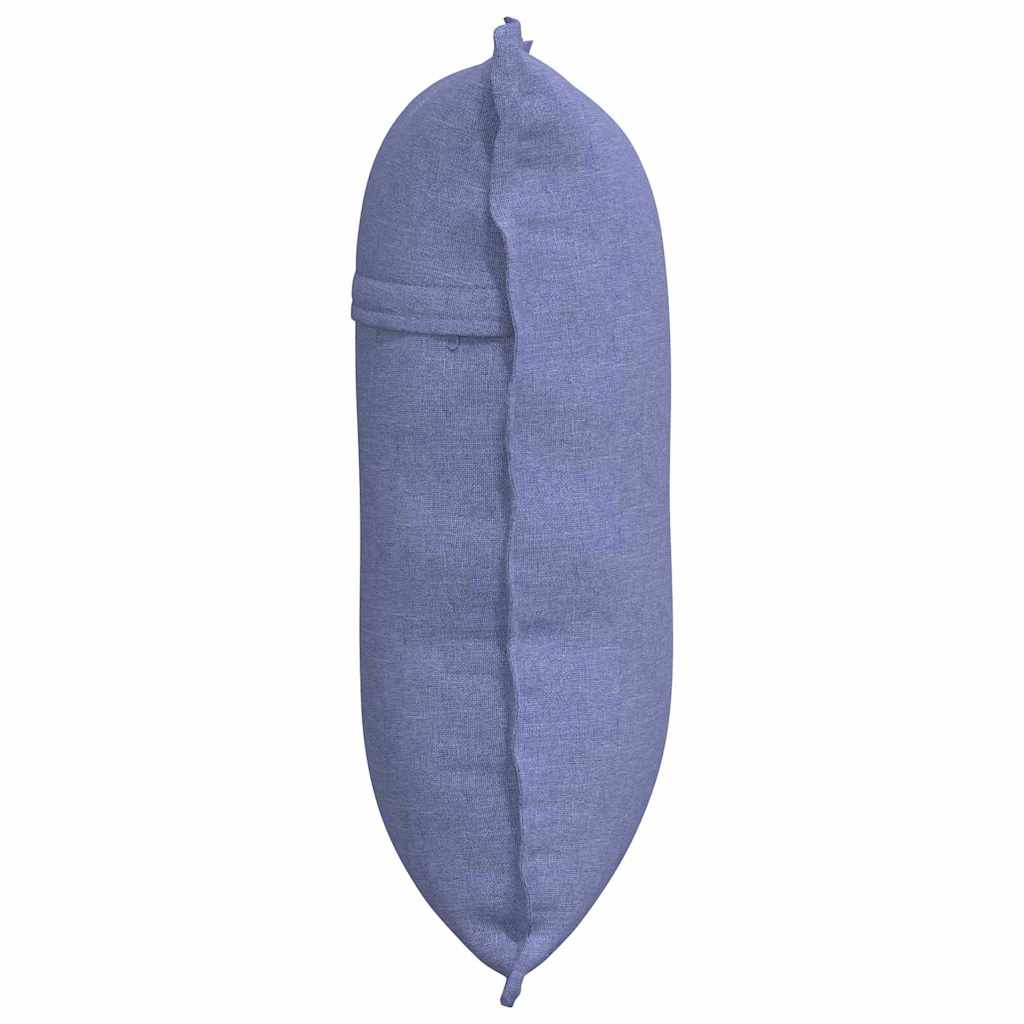 Cuscino per Schiena Blu jeans 60 x 19 x 50 cm Tessuto