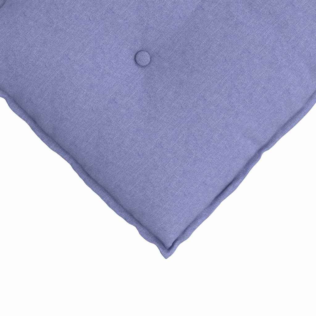 Cuscino per Schiena Blu jeans 60 x 19 x 50 cm Tessuto