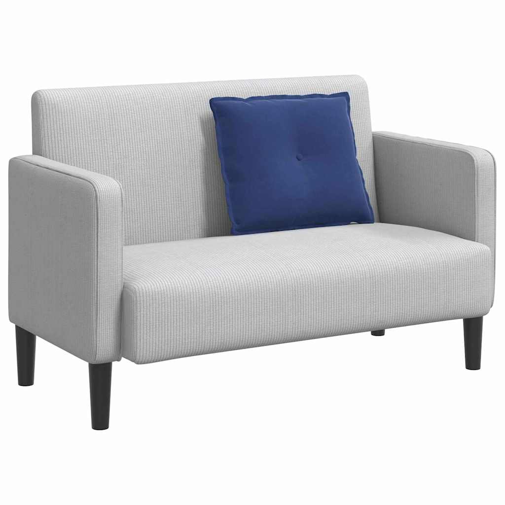 Cuscino per Schiena Blu Polizia 60 x 50 cm Tessuto in Cords