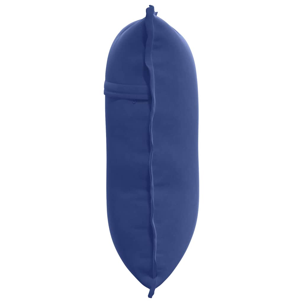 Cuscino per Schiena Blu Polizia 60 x 50 cm Tessuto in Cords