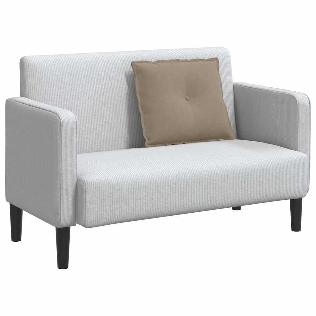 Cuscino per Schiena Tortora 60 x 50 cm Tessuto in Microfibra
