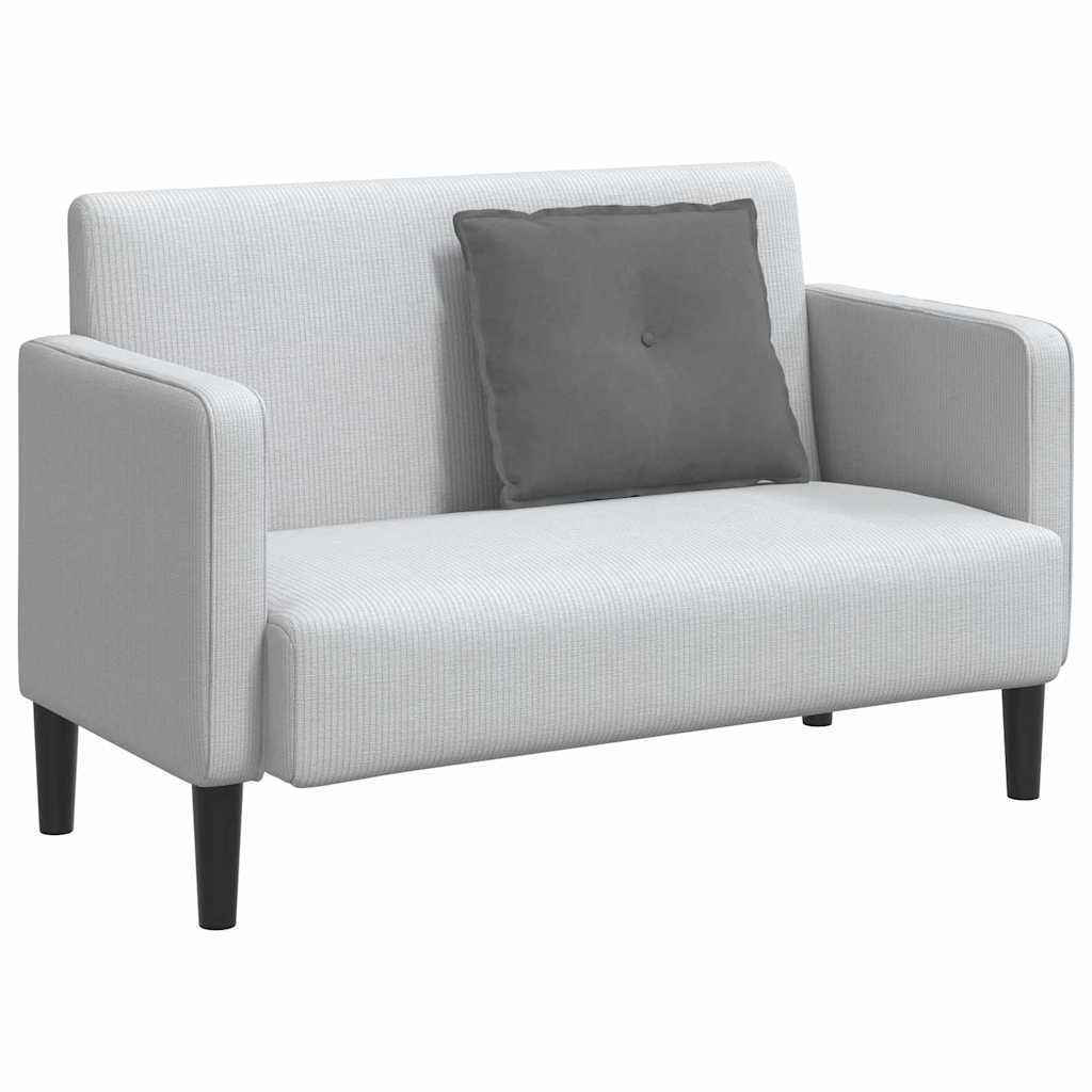 Cuscino per Schiena Grigio Scuro 60 x 50 cm