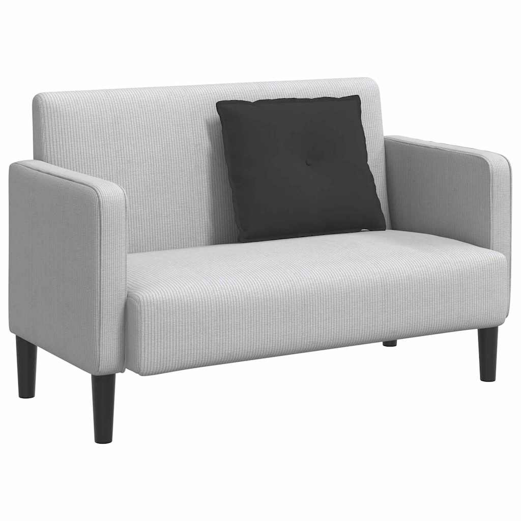 Cuscino per Schiena Nero 60 x 50 cm Tessuto in Microfibra