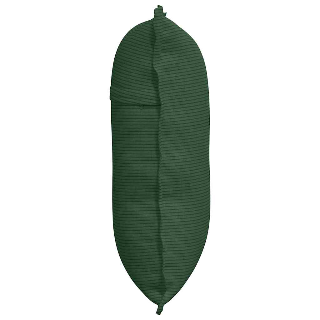 Cuscino per Schiena Verde Giungla 60 x 50 cm Tessuto in Cords