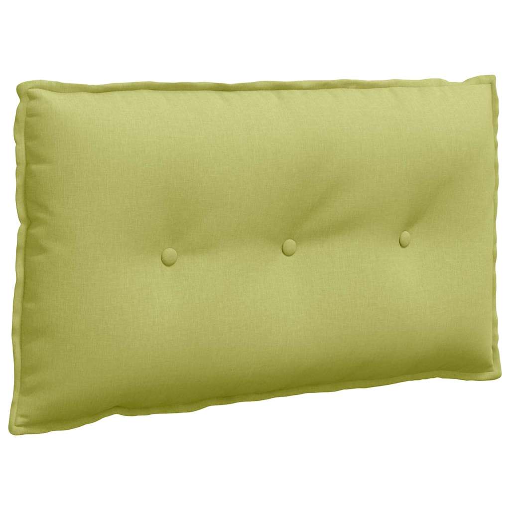Cuscino per Schiena Verde chiaro 80 x 19 x 50 cm Tessuto