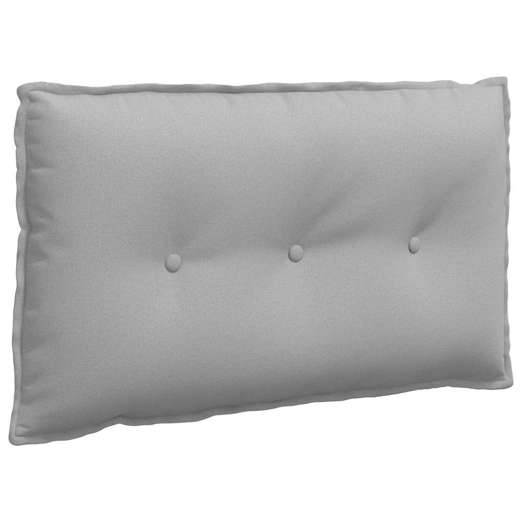 Cuscino per Schiena Grigio Nuvola 80 x 19 x 50 cm Tessuto