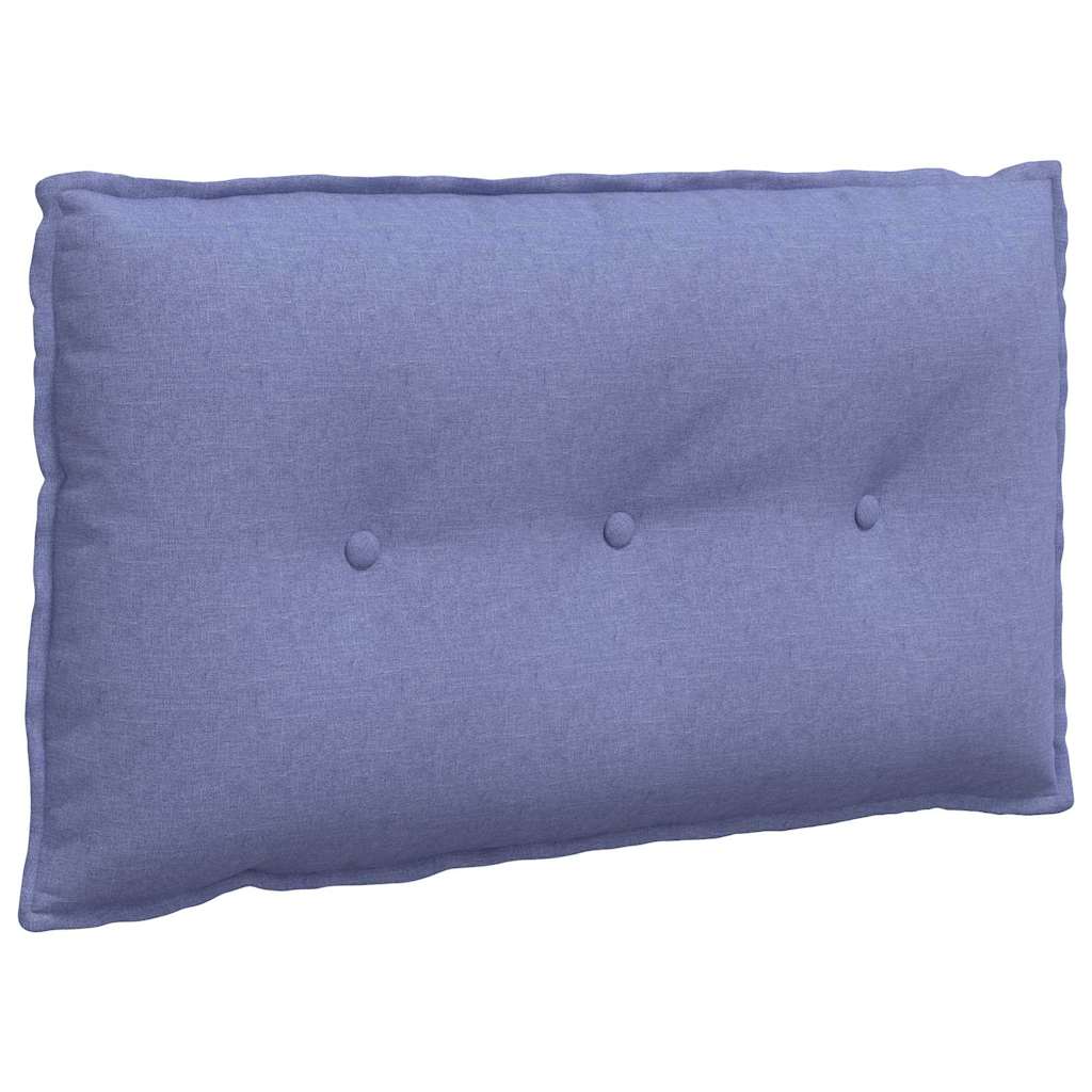 Cuscino per Schiena Blu jeans 80 x 19 x 50 cm Tessuto