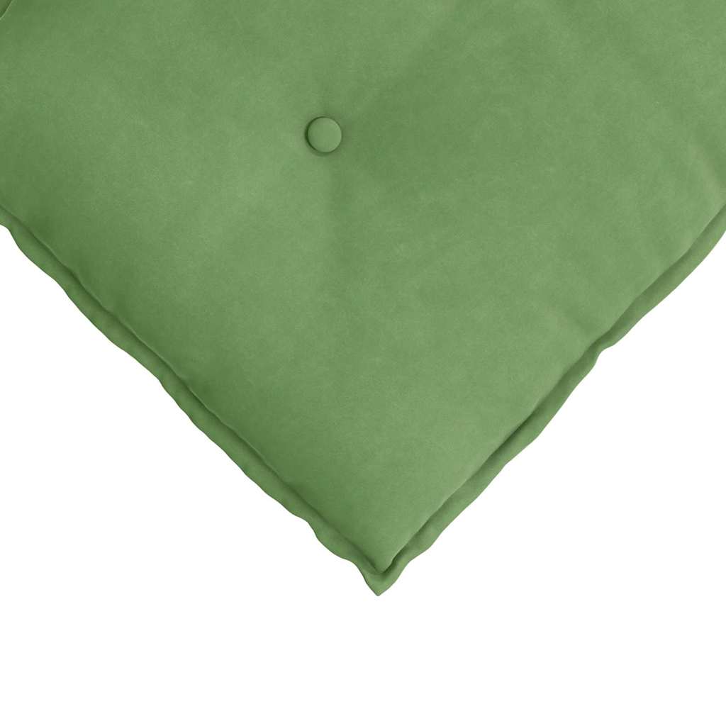 Cuscino per Schiena Verde chiaro 80 x 50 cm Tessuto in Cords