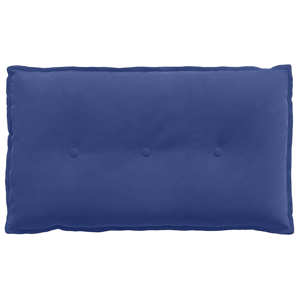 Cuscino per Schiena Blu Polizia 80 x 50 cm Tessuto in Cords