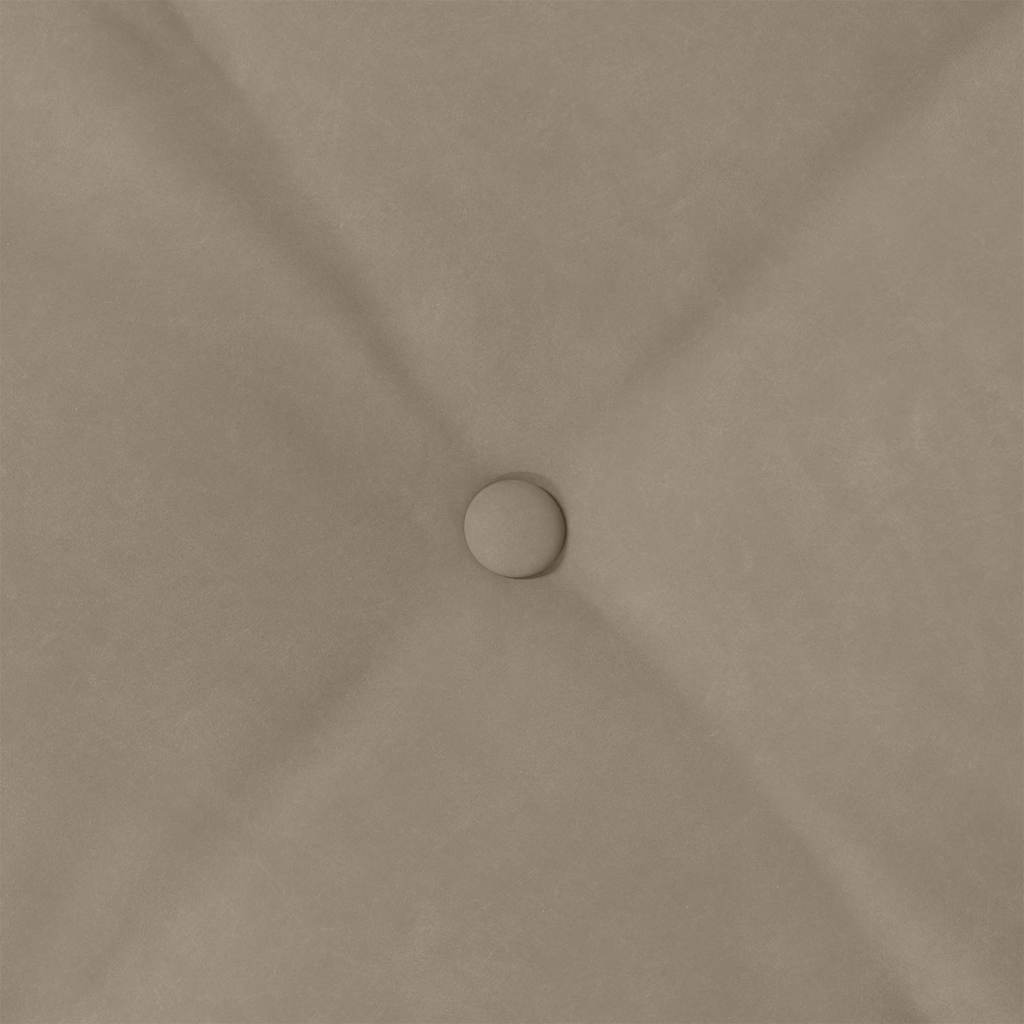 Cuscino per Schiena Tortora 80 x 50 cm Tessuto in Microfibra