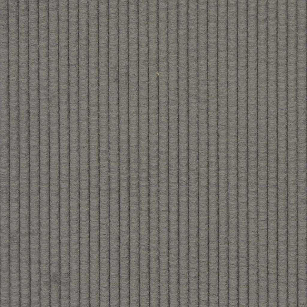 Cuscino per Schiena Grigio Chiaro 80 x 50 cm Tessuto in Cords