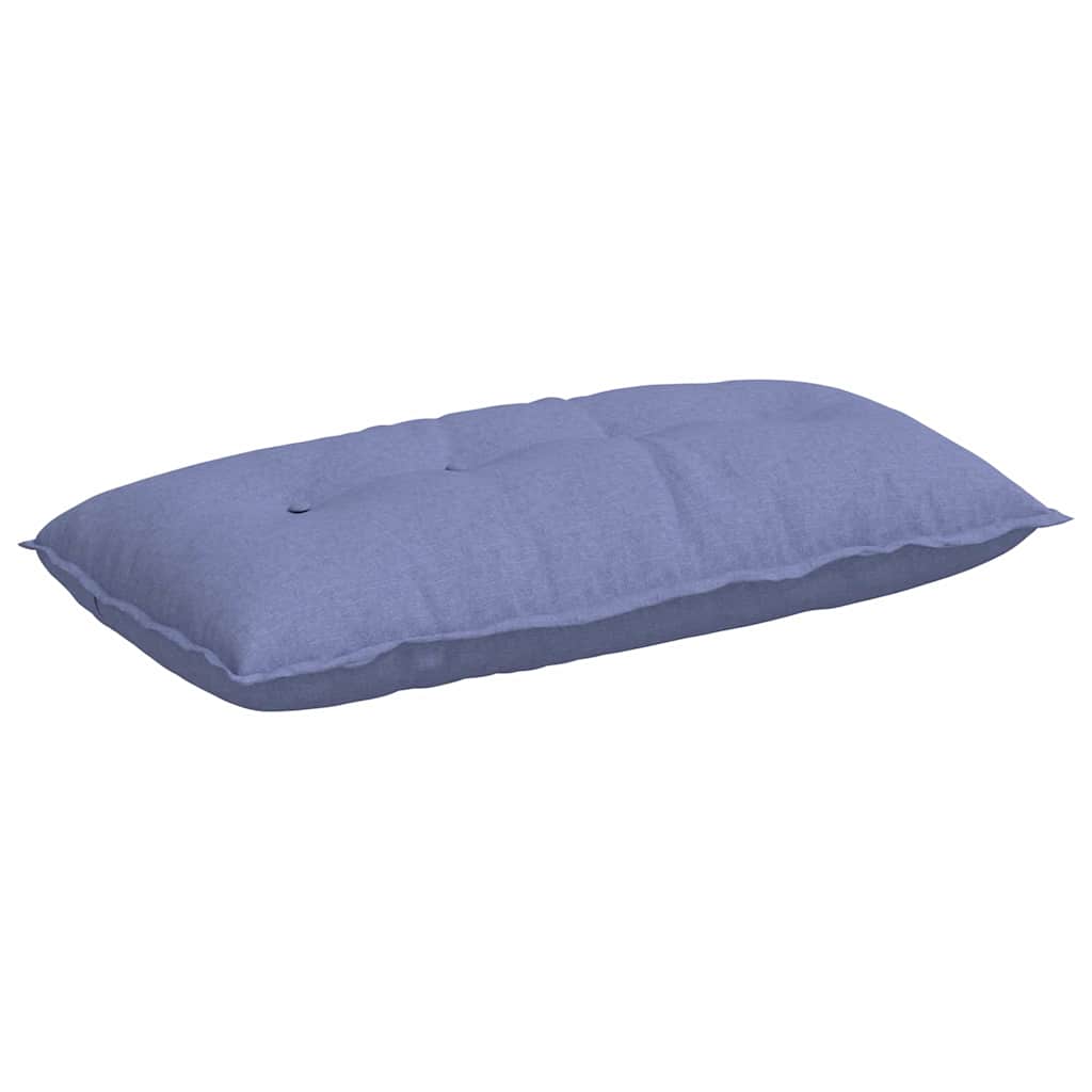 Cuscino per Schiena Blu jeans 100 x 19 x 50 cm Tessuto