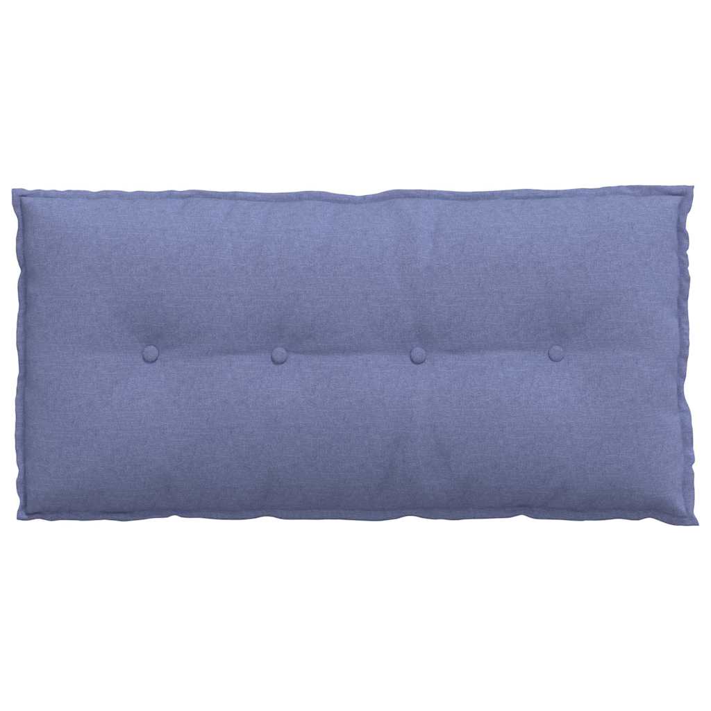 Cuscino per Schiena Blu jeans 100 x 19 x 50 cm Tessuto