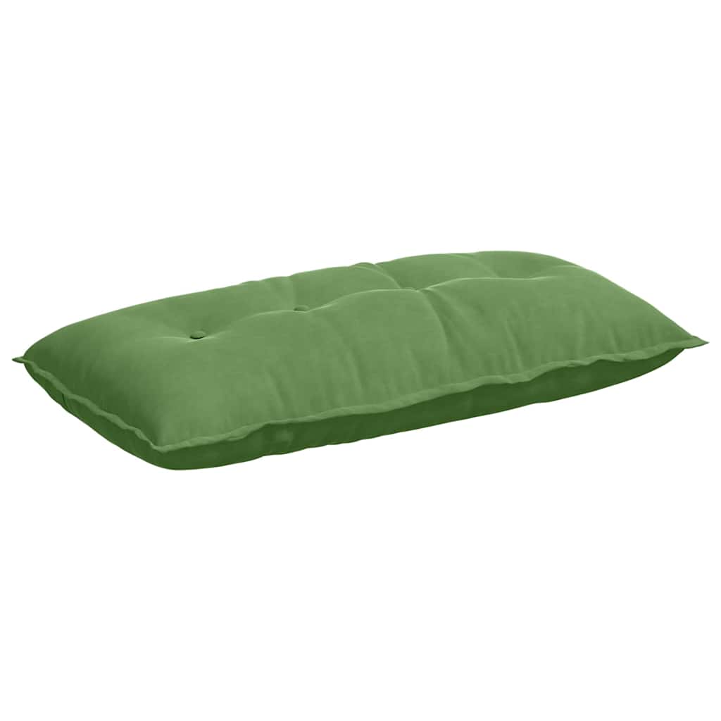 Cuscino per Schiena Verde chiaro 100 x 50 cm Tessuto in Cords