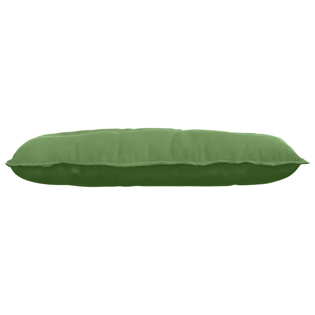 Cuscino per Schiena Verde chiaro 100 x 50 cm Tessuto in Cords
