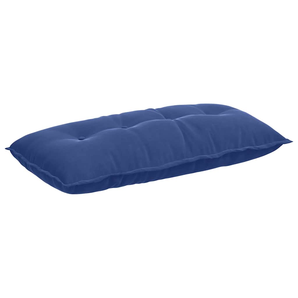 Cuscino per Schiena Blu Polizia 100 x 50 cm Tessuto in Cords