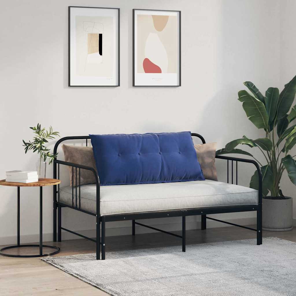Cuscino per Schiena Blu Polizia 100 x 50 cm Tessuto in Cords