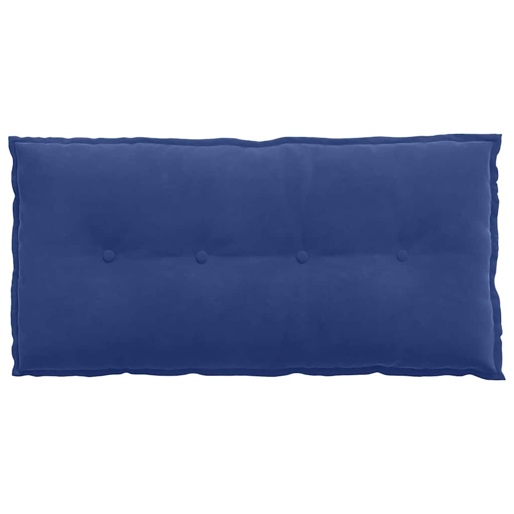 Cuscino per Schiena Blu Polizia 100 x 50 cm Tessuto in Cords