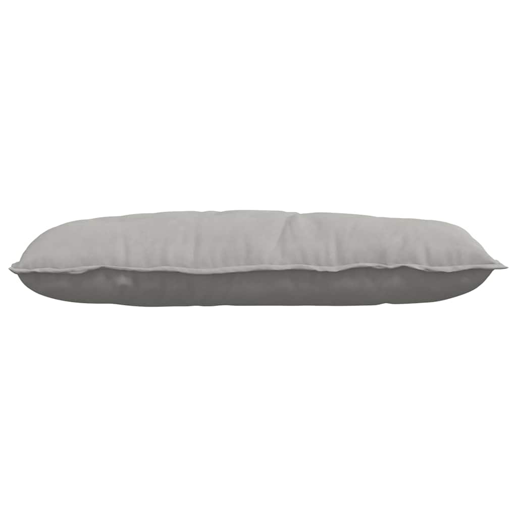 Cuscino per Schiena Grigio Chiaro 100 x 50 cm