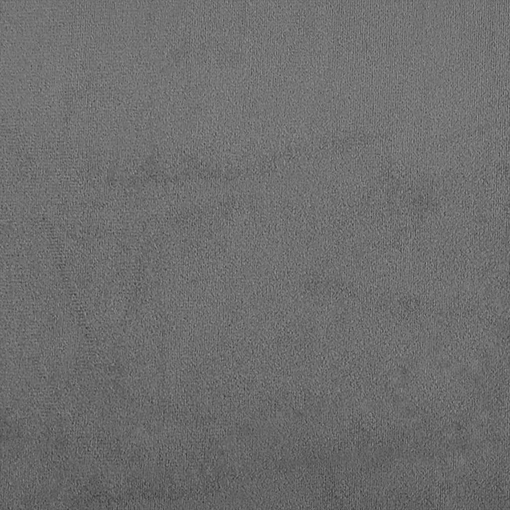 Cuscino per Schiena Grigio Scuro 100 x 50 cm