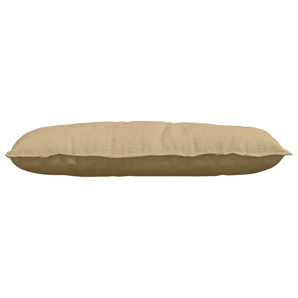 Cuscino per Schiena Grigio Verde 100 x 50 cm Tessuto in Cords